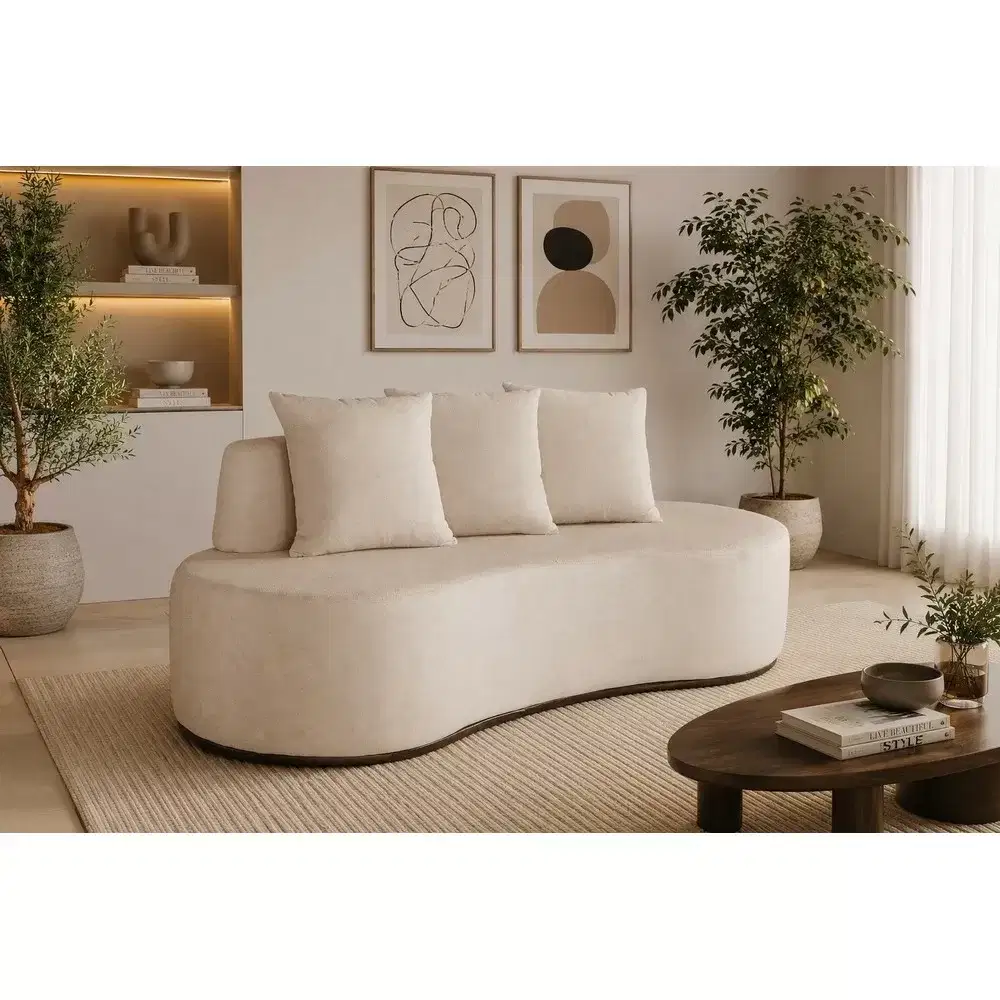 SOFA 3 LUGARES 2.00M AMSTERDA TERA 03/FENO DESIGN 