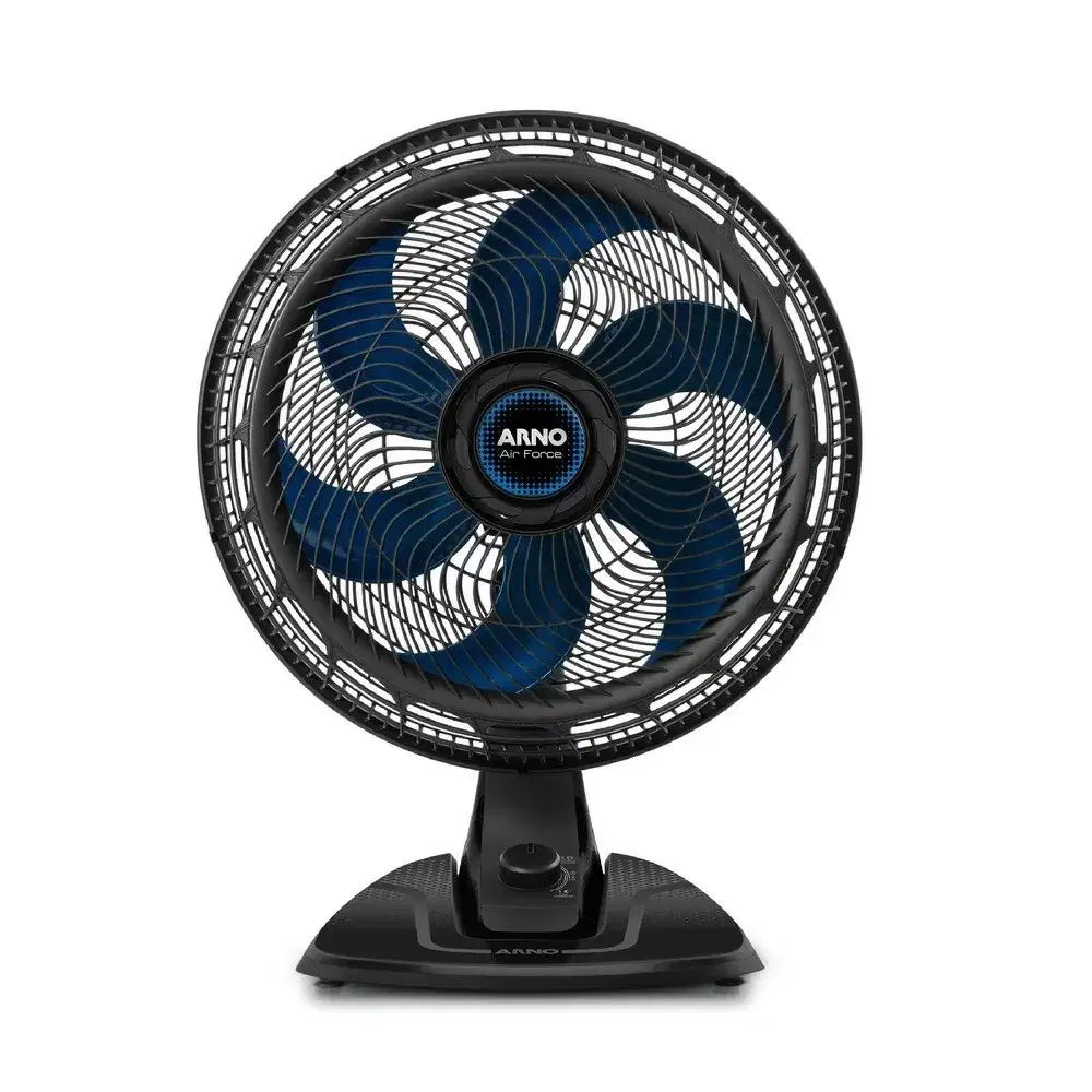 VENTILADOR DE MESA ARNO 40CM AIR FORCE VA46 PRETO 220V 