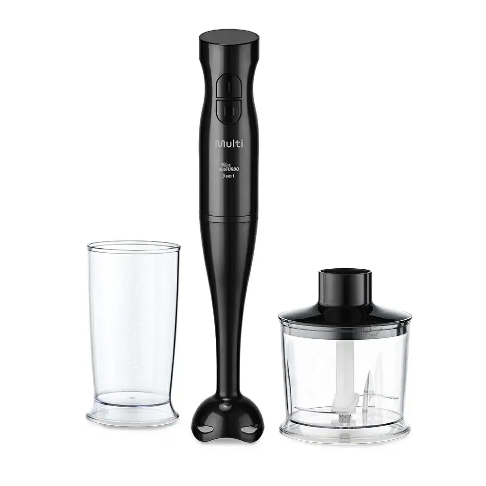 MIXER 3 EM 1 MULTI GO020 200W PRETO 220V 