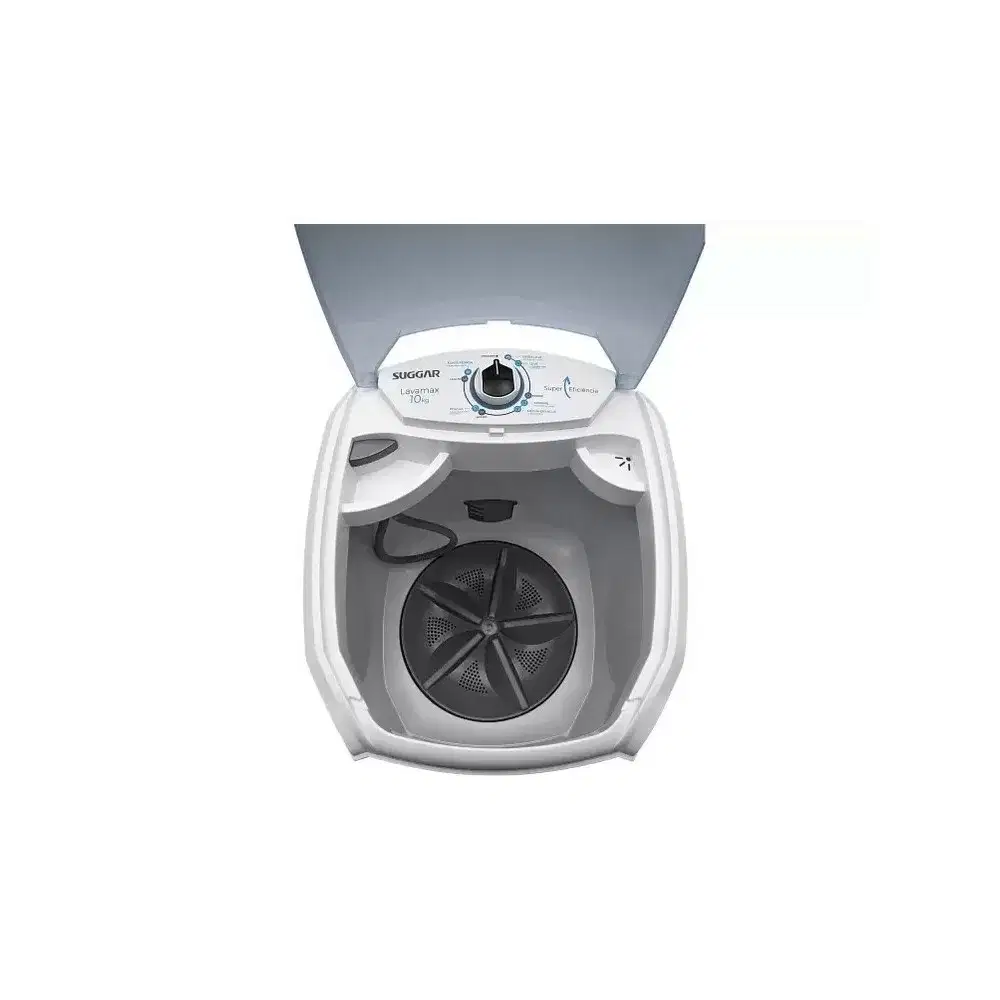 MAQUINA DE LAVAR SEMI-AUTOMATICA SUGGAR LX1022BR LAVAMAX 10KG BRANCO 220V