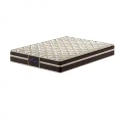 COLCHAO CASAL ESPUMA ORTOPEDICO D20/D28 138X188X24 GUARDA COSTAS 100KG MAD C/ESPUMA TEC 120G PROBEL
