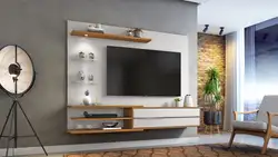 PAINEL 1.80M PARA TV ATÉ 60 NT1115 OFF WHITE/FREIJO TREND A150XL180XP36 60KG NOTAVEL 