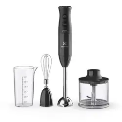 Mixer 3 em 1 Electrolux Cinza 600W com Haste em Inox e Tecnologia TruFlow (EIB20) 220V