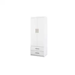 GUARDA ROUPA INFANTIL 2 PORTAS 2 GAV 0.73CM CHIARA BRANCO 15/15MM A200XL73XP50 PHOENIX