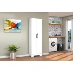 ARMARIO MULTIUSO 0.56CM 2 PORTAS VERSATILE BRANCO C/CHAVE 12/12MM A180XL56XP31 28KG JOSAN