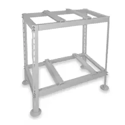 Suporte De Piso / Armário Duplo Para Condensadora De Ar-Condicionado Para Sistemas De Refrigeração (EO44C-1)