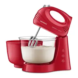 Batedeira Pratic Due Mondial Vermelho 400W B-45-R 220