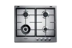 Cooktop 4 Bocas Brastemp Gourmand Inox com Duplachama e Trempe com Ferro Fundido - BDK60DR 220V