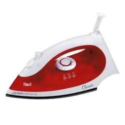 FERRO DE PASSAR A VAPOR RED CLASSIC FP200 1400W BRANCO/VERMELHO 220V