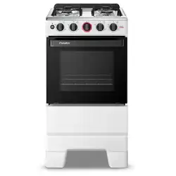 FOGAO 4 BOCAS ESMALTEC IDEAL SUPER 4121 BRANCO BIVOLT