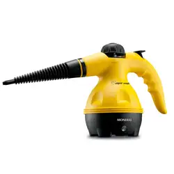 Higienizador Vapor Wash Mondial Amarelo e Preto 1000W HG-01 220
