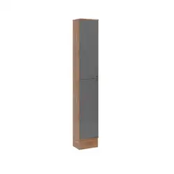 Paneleiro 2 Portas Milla Nog/Cinza 40cm Carraro