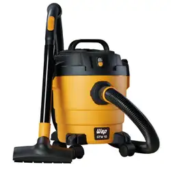 Aspirador de Pó e Água Wap GTW 10 1400W 10 Litros Amarelo/Preto 220V FW005706 220v