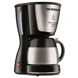 Cafeteira Elétrica Dolce Arome Thermo Mondial Preto 800W C-33 JT 24X 220