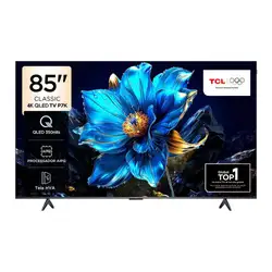 TV QLED SMART 85 TCL 85P7K UHD 4K GOOGLE TV PRETA BIVOLT