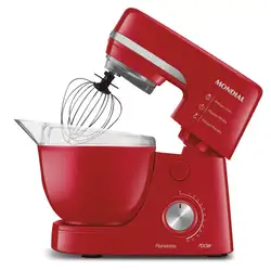 Batedeira Planetária Mondial Vermelho 700W BP-03-R 220