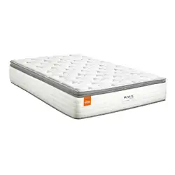 Colchão Casal Wave 138x188cm Molas Ensacadas Softgel Inducol CR448B Branco Branco