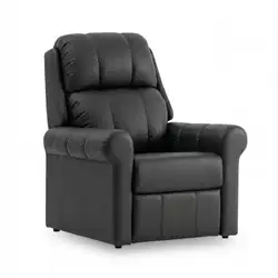 CADEIRA PAPAI MH1216 RECLINAVEL PRETO C2738 ENCOSTO EM FIBRAS A103XL89XP93 HERVAL