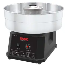Máquina de Algodão Doce Saro AD 180/unH 50/60Hz Aço Inox c/ Regulador Bivolt