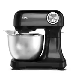 BATEDEIRA ARNO PLANETARIA KM10 BAKE EASY 12 VELOCIDADES 500W 3,5L PRETA 220V