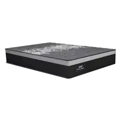 Colchão Queen Gazin 158x33x198cm - Densidade D28 CR415C Preto/Cinza