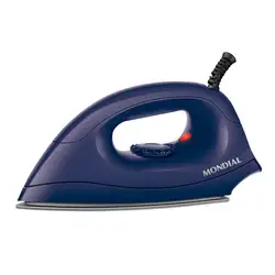 Ferro de Passar a Seco Mondial Azul 1200W FSN-55-BL 220