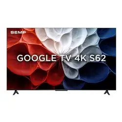TV LED SMART 65 SEMP UHD 4K 65S62 GOOGLE TV 3 HDMI 1 USB PRETA BIVOLT