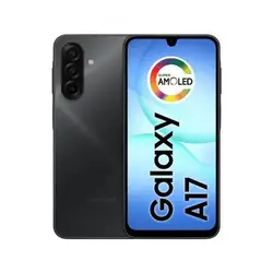 SMARTPHONE SAMSUNG GALAXY A17 SM-A175FZKLZTO 128GB DUAL CHIP ANDROID 15 TELA 6,7 PRETO