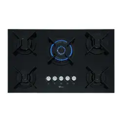 Cooktop Fischer 5 Bocas TC Infinity Preto Bivolt 26298-57077